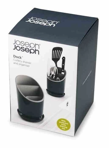 JJ - Ociekacz na sztućce, szary, Dock