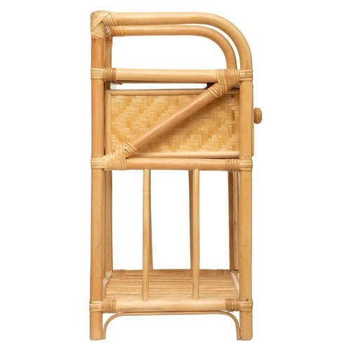 Szafka nocna Aoni rattan naturalny