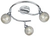 Lampa sufitowa Kaleidoscope spirala 3x4W  LED G9 chrom