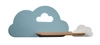 Kinkiet Cloud lampa 5W LED 4000K iq kids  niebieski+biały