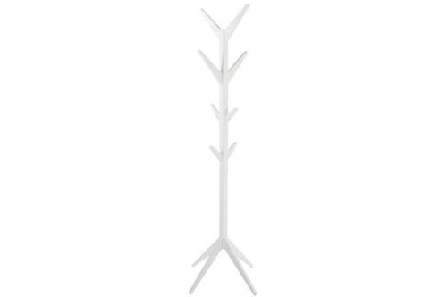 Wieszak stojący do przedpokoju Ascot biały nowoczesny na ubrania Actona 178 cm