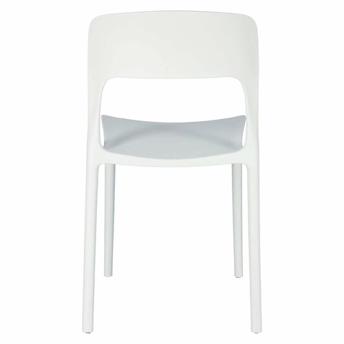 Zestaw 4 krzeseł Flexi białe