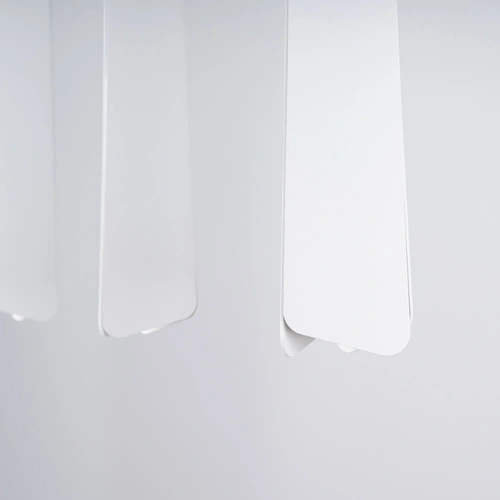 Lampa wisząca PRYSM 3L biała skandynawska 3-punktowa do salonu, jadalni lub nad wyspę