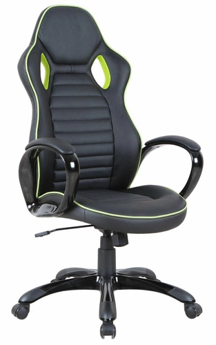 Fotel gamingowy Strip zielony