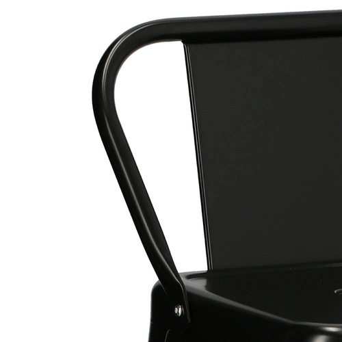 Hoker Paris Back Short 67 cm metalowy z oparciem, personalizowany, nowoczesny do kuchni D2.DESIGN