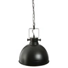 Lampa sufitowa Basalt czarna industrialna do salonu i kuchni Atmosphera 35 cm