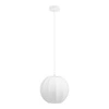 Lampa wisząca kula Coventry biała 25 cm nad stół do jadalni