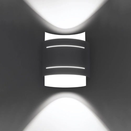 Kinkiet ścienny Hestia biały nowoczesny metalowy do salonu i sypialni Sollux Lighting