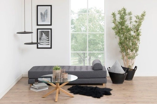 Stół okrągły szklany Heaven 120 cm do jadalni nowoczesny transparentny Actona