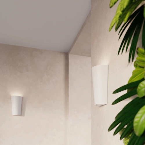 Kinkiet ścienny LANA biały ceramiczny nowoczesny do sypialni i salonu Sollux Lighting