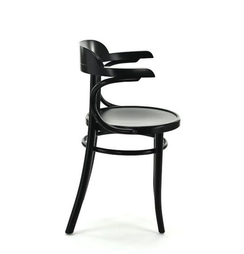 Krzesło drewniane Fameg B-1110 z podłokietnikami retro do jadalni i salonu personalizowane