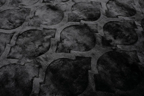 Dywan nowoczesny wełniany Tanger antracytowy 160x230 do salonu i sypialni Carpet Decor