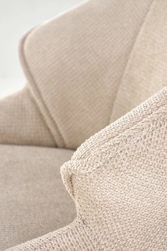 Hoker Fraser beżowy loftowy z oparciem, regulowany, obrotowy do kuchni i wyspy Intesi