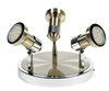 Lampa sufitowa Arkon plafon 3x50W GU10  sat nikiel+chrom bez żarówek