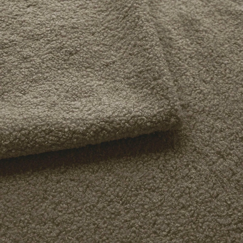 Narożnik z funkcją spania Hobro lewy szaro-brązowy do salonu nowoczesny Intesi