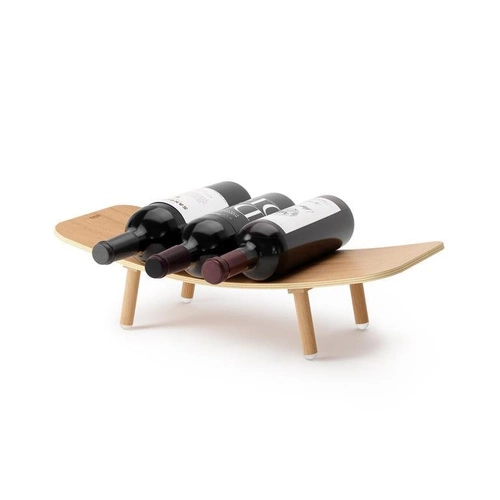 Stojak na wino Vinola naturalny