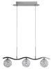 Lampa wisząca Starlet 3x40W G9  chrom/transparent