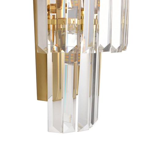 Kinkiet ścienny glamour SPLENDORE Step into Design złoty 20 cm do salonu i sypialni