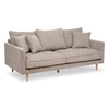 Sofa 3-osobowa Candice beżowa