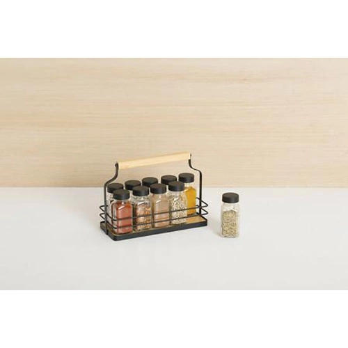 Organizer na przyprawy z 10 słoiczkami