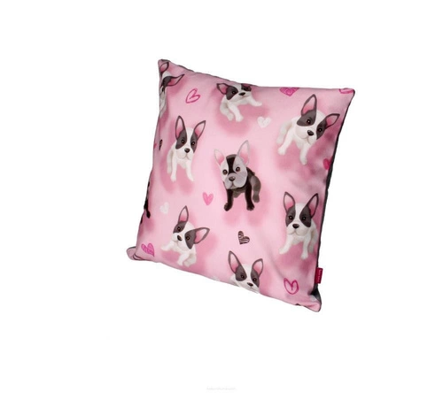 Poduszka dekoracyjna welurowa SWEETY multikolor 40x40 cm do salonu i sypialni