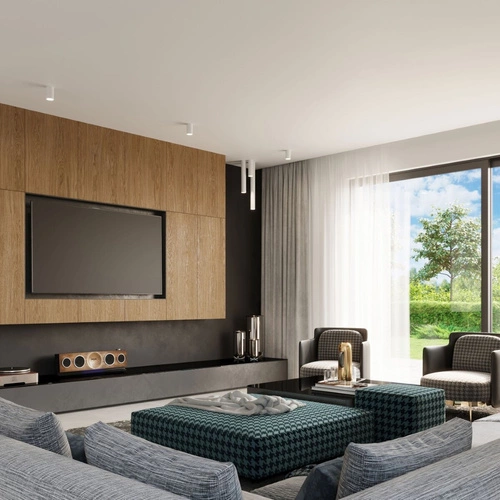 Plafon sufitowy biały Lagos 20 nowoczesny metalowy do kuchni, salonu i sypialni