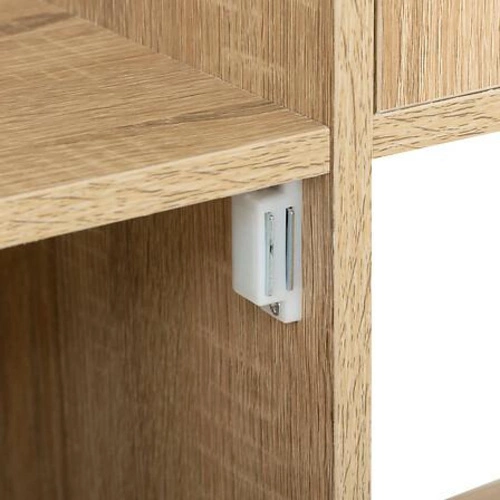 Szafka Bivoak 3-drzwiowy z efektem        drewna