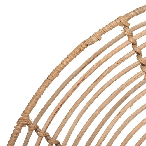 Zestaw 2 półek ściennych Wonder Atmosphera rattanowe boho do kuchni i pokoju wiszące