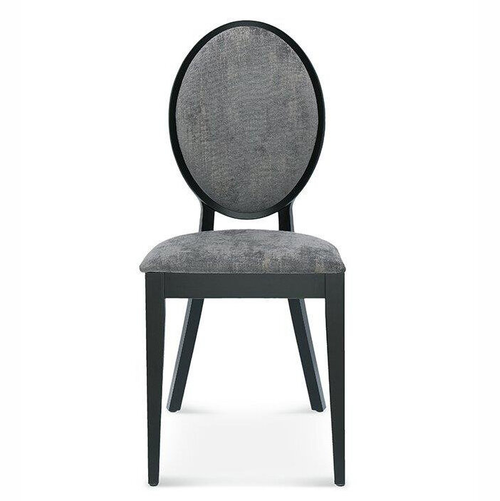 Krzesło tapicerowane Fameg Diana do jadalni i kuchni bukowe glamour personalizowane