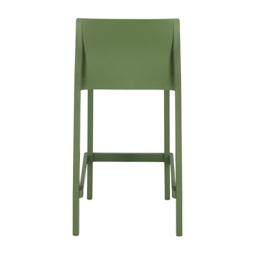 Hoker Kate zielony 65 cm z oparciem nowoczesny do kuchni i ogrodu SCAB Design