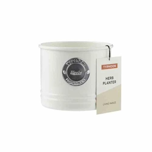 TYP - Osłonka na doniczkę do ziół, kremo