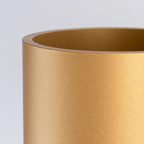 Kinkiet ścienny ORBIS 1 złoty nowoczesny metalowy świecący góra dół do salonu i sypialni