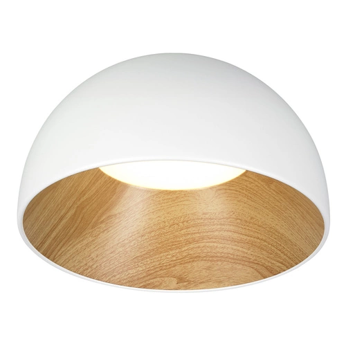 Ledowy plafon Padella biały 35cm