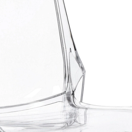 Krzesło Vanity transparentne do jadalni i ogrodu SCAB Design nowoczesne sztaplowane z tworzywa