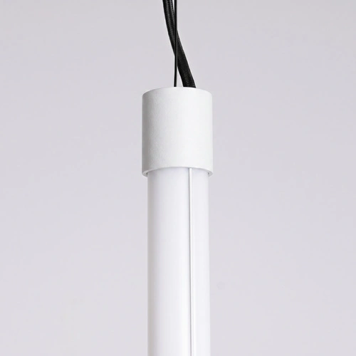 Lampa wisząca TRANG 75 biała LED nad wyspę regulowana nowoczesna