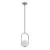 Lampa wisząca Cordel nowoczesna szklana chromowa do salonu kuchni jadalni 120 cm