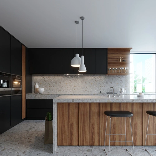 Lampa wisząca DAMASO szara cementowa nowoczesna do kuchni i jadalni nad stół 28 cm