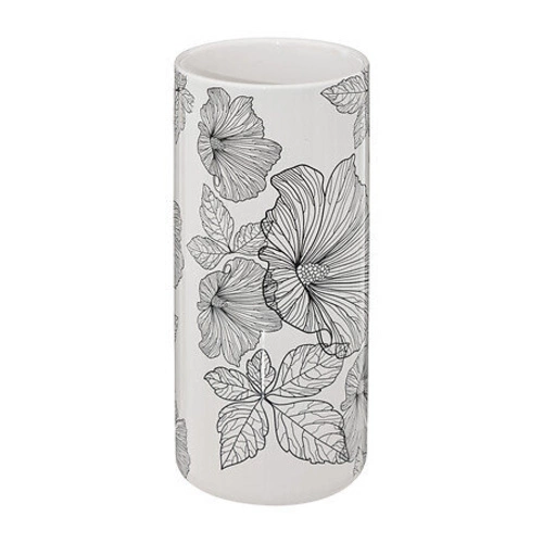 Szczotka do wc Blackflora ceramiczna bambusowa czarna do łazienki 5five simply smart