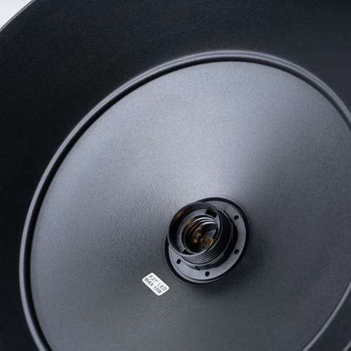 Lampa wisząca FRIKA czarna nowoczesna metalowa do salonu i jadalni nad stół