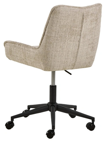 Fotel biurowy obrotowy Eddie beżowy nowoczesny do biurka Actona
