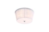 Lampa sufitowa Camea plafon 3x40W G9 +  3W LED z abażurem biały