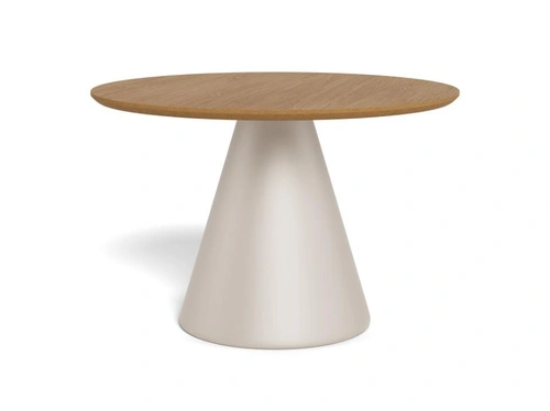 Actona Soli stolik kawowy okrągły 65 cm drewniany dąb nowoczesny do salonu