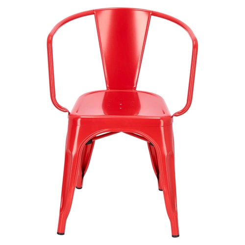 Krzesło Paris Arms kolor brązowy