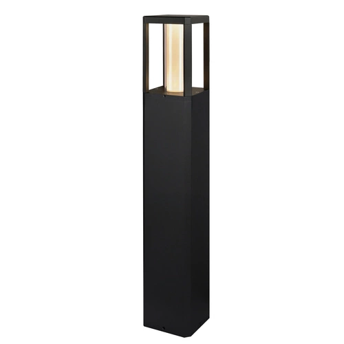 Lampa ogrodowa stojąca Crocus lampa  ogrodowa słupek 12x80cm czarny 2x6W LED IP65