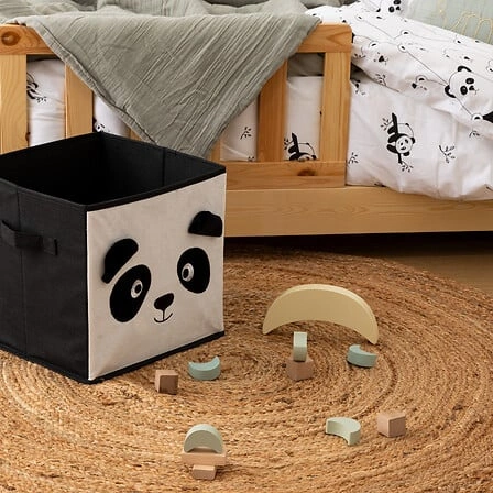Atmosphera komplet pościeli dziecięcej Panda 140x200 bawełniana do pokoju dziecka