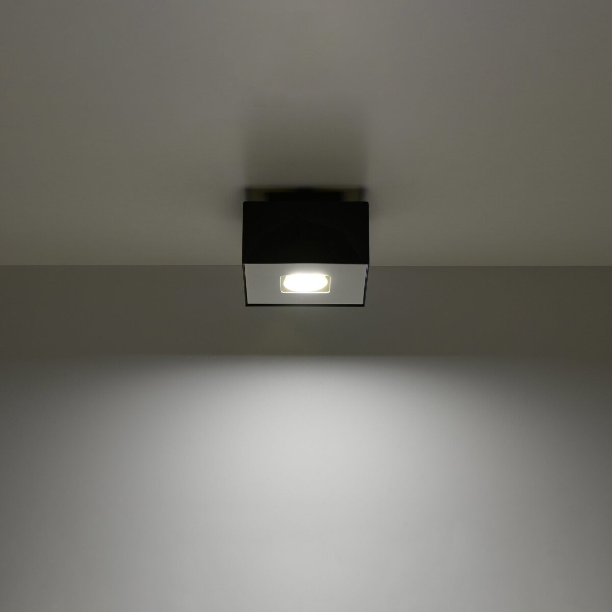 Plafon MONO 1 czarny