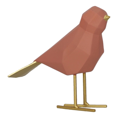 Figurka Origami Bird różowa