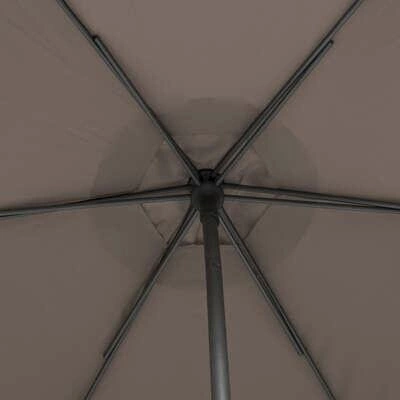 Parasol rozkładany Soya Taupe 2,7m