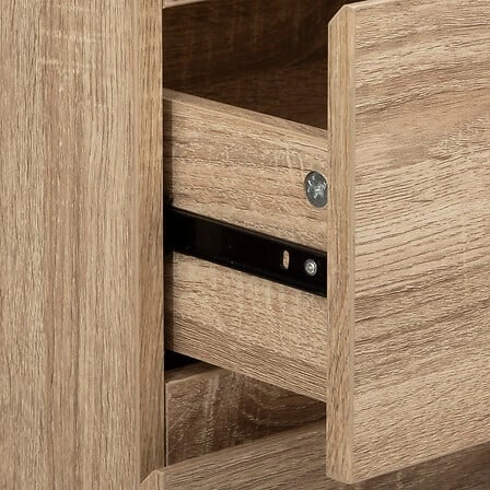 Komoda Dolo 5 szuflad skandynawska komoda z szufladami do sypialni naturalne drewno Atmosphera