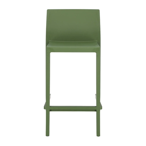 Hoker Kate beżowy nowoczesny 65 cm z oparciem do kuchni i ogrodu SCAB Design